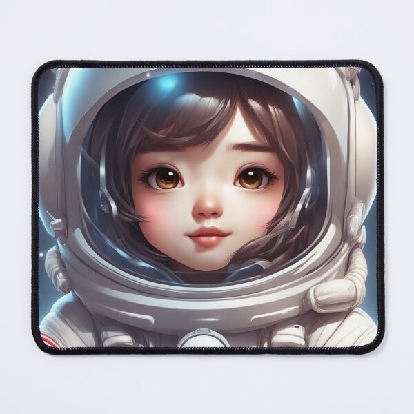 Item preview,  Cute Astronaut Flying with Rocket Cartoon Vector Icon Illustration designed and sold by hjian8219.