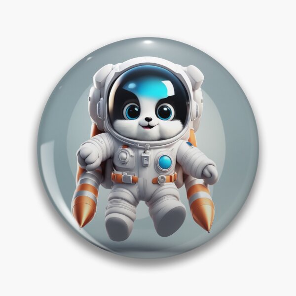 Item preview,  Cute Astronaut Flying with Rocket Cartoon Vector Icon Illustration designed and sold by hjian8219.