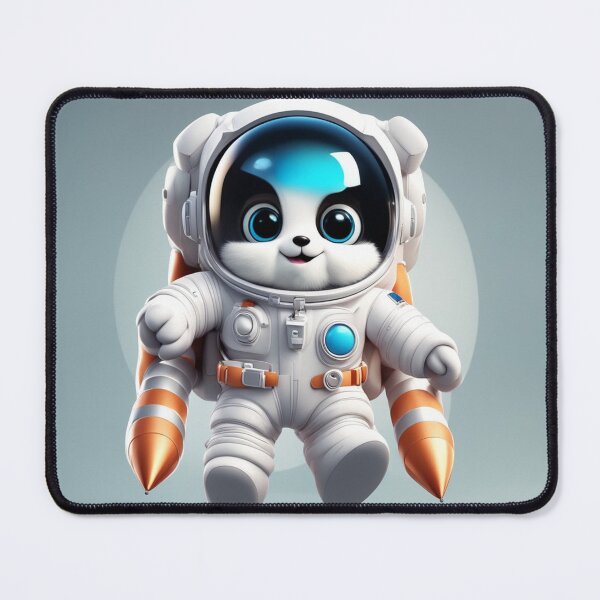 Item preview,  Cute Astronaut Flying with Rocket Cartoon Vector Icon Illustration designed and sold by hjian8219.