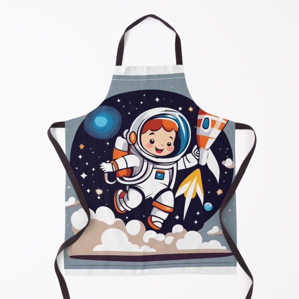 Item preview,  Cute Astronaut Flying with Rocket Cartoon Vector Icon Illustration designed and sold by hjian8219.