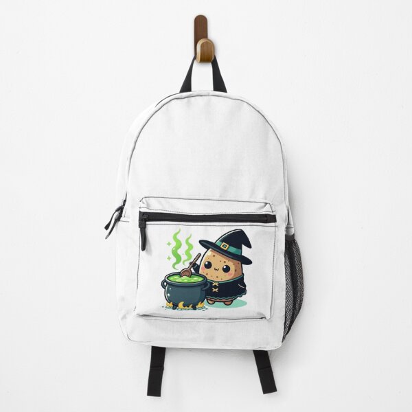 Item preview, Witchy Potato stirring a cauldron designed and sold by PotatoesOfNeon.