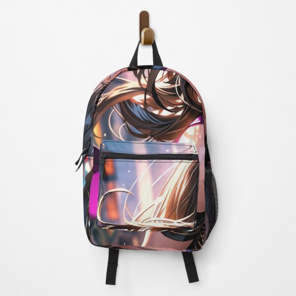Item preview, Vibrant Anime Character - Dynamic Urban Scene Art designed and sold by Kamal Khajeb.