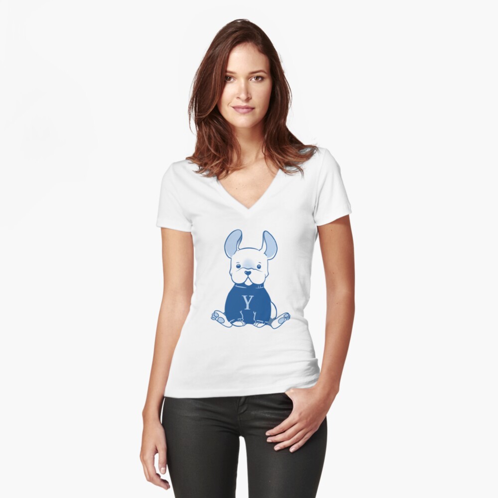 Item preview, Fitted V-Neck T-Shirt designed and sold by MushyMischy.