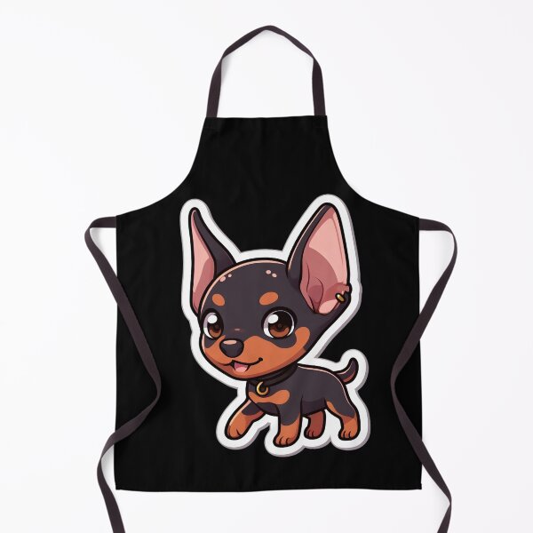 Item preview, Kawaii natural ear doberman  designed and sold by StickyGuys.