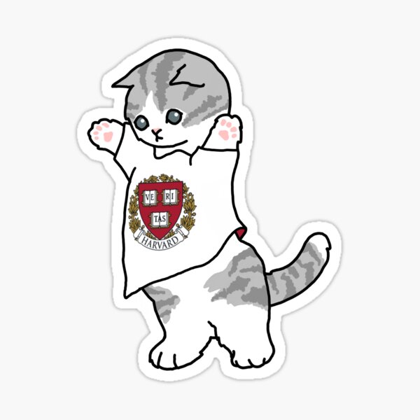Item preview, Harvard Cat designed and sold by SticassoArt.
