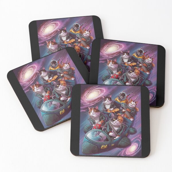 Item preview, Space Cat Band: A Musical Journey Through the Galaxies" designed and sold by love3617.