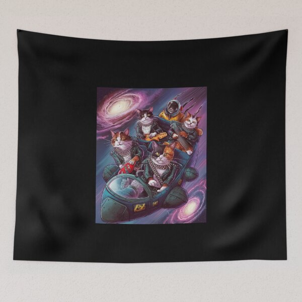 Item preview, Space Cat Band: A Musical Journey Through the Galaxies" designed and sold by love3617.