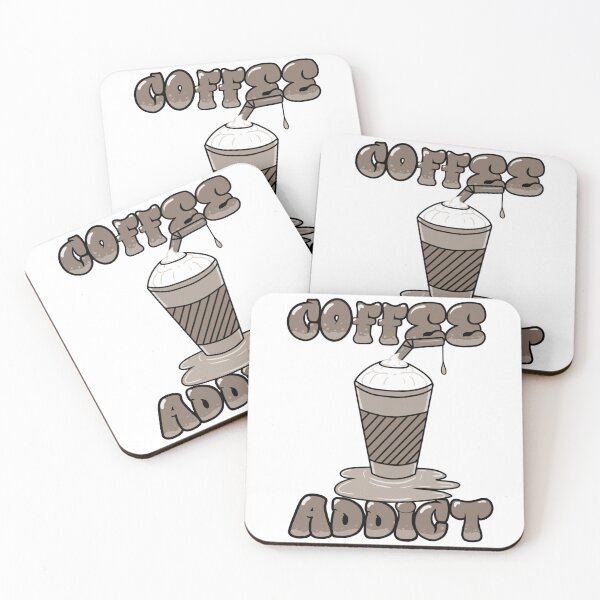 Item preview, Coffee addict designed and sold by TikiDrawings.