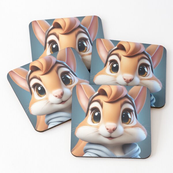 Item preview,  Squirrel Cartoon Vector Icon Illustrations designed and sold by hjian8219.