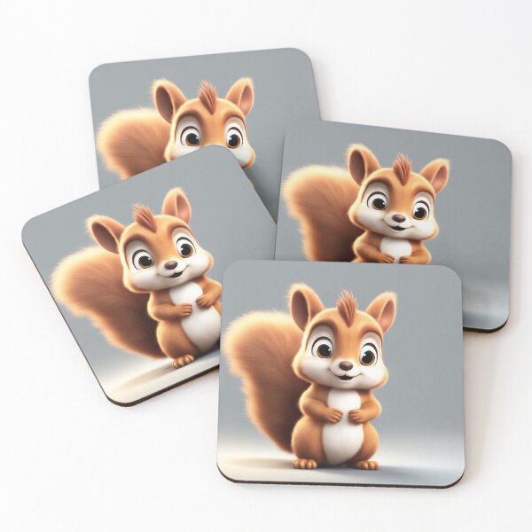 Item preview,  Squirrel Cartoon Vector Icon Illustrations designed and sold by hjian8219.