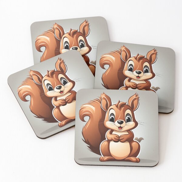 Item preview,  Squirrel Cartoon Vector Icon Illustrations designed and sold by hjian8219.