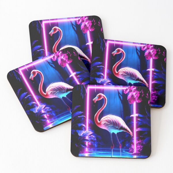 Item preview, Neon Flamingo Oasis designed and sold by Exodoi.