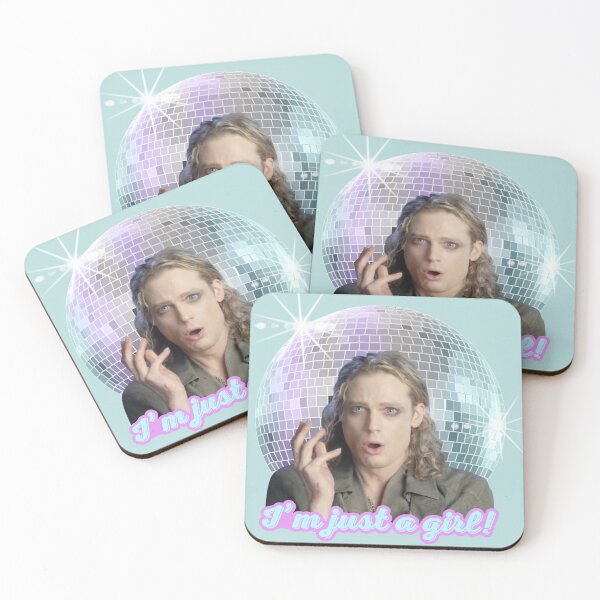 Item preview, I'm just a girl! designed and sold by smokiedokie.