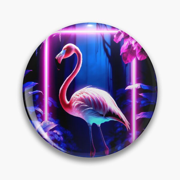 Item preview, Neon Flamingo Oasis designed and sold by Exodoi.