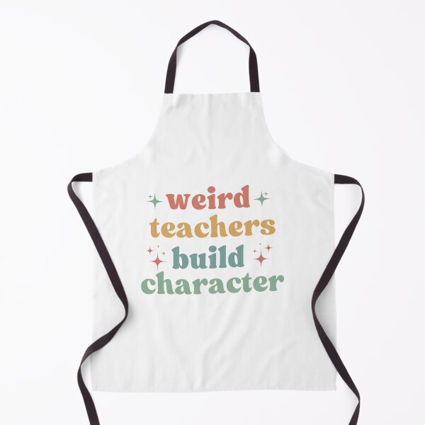 Item preview, Weird Teachers Build Character,  Retro Teachers designed and sold by faridman.