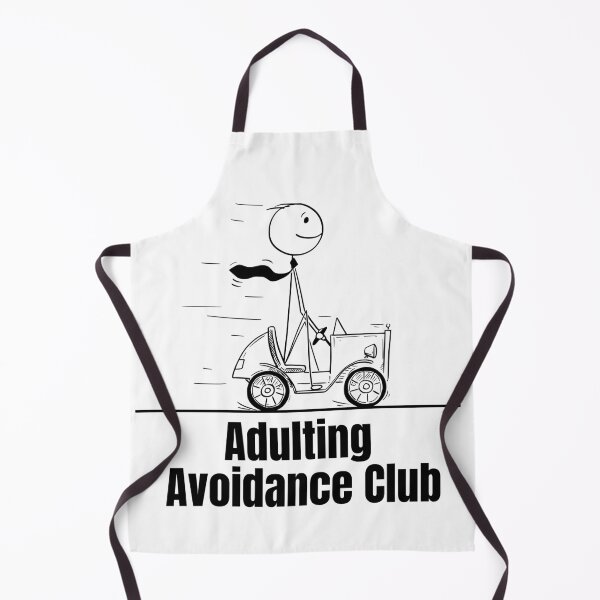 Item preview, Adulting Avoidance Club designed and sold by ScribbleLoft.