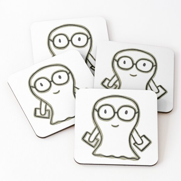 Item preview, Bookworm Ghost designed and sold by CraftyVamps.