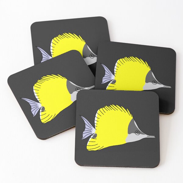 Item preview, Longnose Butterfly Fish designed and sold by Leapingdoe.