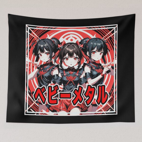 Item preview, BABYMETAL, Jpop, Fan Art, Kawaii Anime Style designed and sold by Burn-Ego.