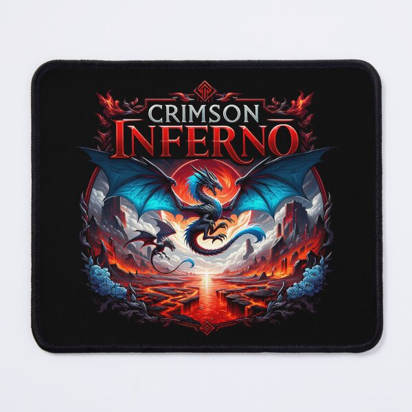 Item preview, Dragon Crimson Inferno designed and sold by sparsonboutique.