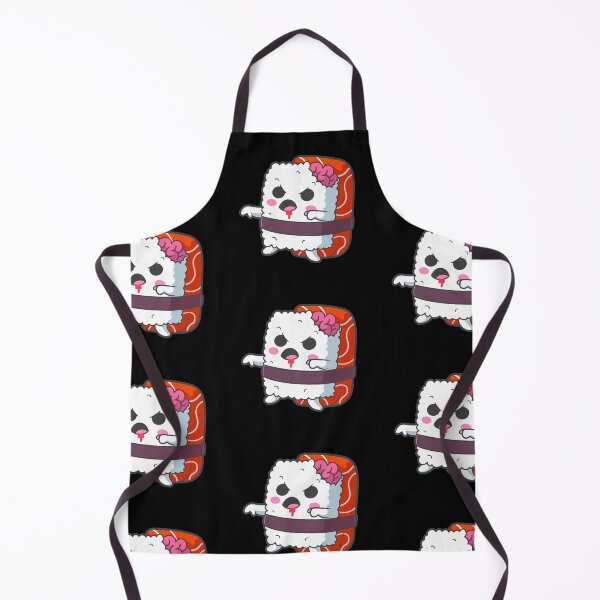 Item preview, funny halloween sushi monster zombie  designed and sold by Gossip Rag.