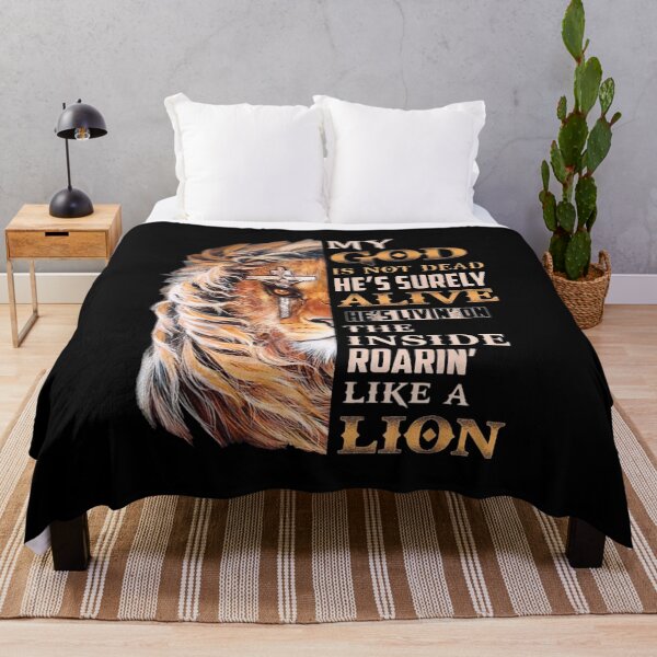 Item preview, God IS Not Dead/Lion designed and sold by DestinyReborn.