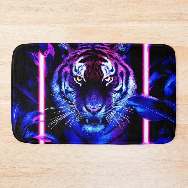 Item preview, Neon Jungle Tiger designed and sold by Exodoi.