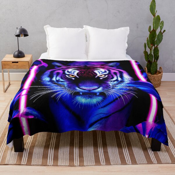 Item preview, Neon Jungle Tiger designed and sold by Exodoi.