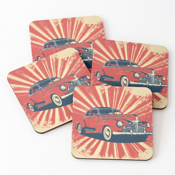 Item preview, Vintage Car - Retro Minimalist Design designed and sold by TuncGK.