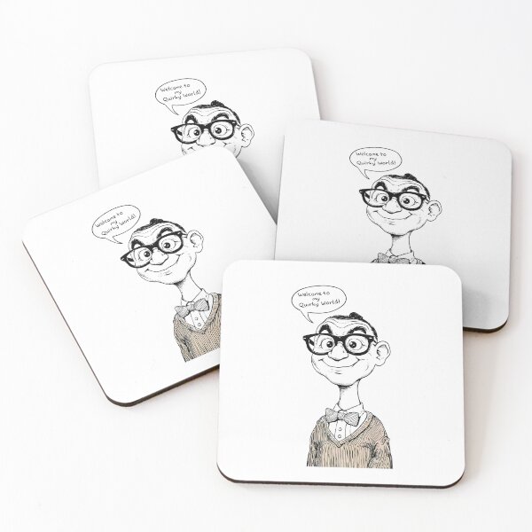 Item preview, Quirky Cartoon Character Sketch - Big Head & Big Eyes designed and sold by PrintableByZaah.
