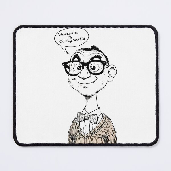 Item preview, Quirky Cartoon Character Sketch - Big Head & Big Eyes designed and sold by PrintableByZaah.