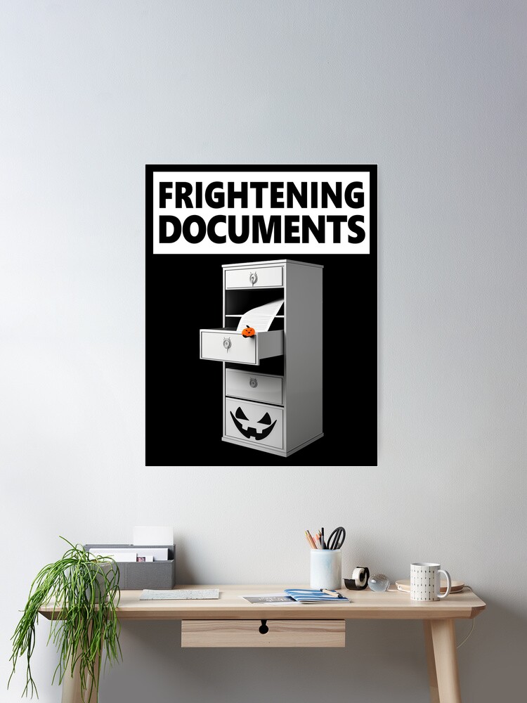 Thumbnail 2 of 3, Poster, Frightening Documents Ghost Stories designed and sold by FWLKIT.