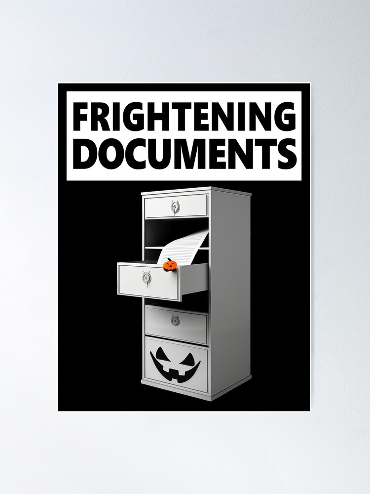 Thumbnail 1 of 3, Poster, Frightening Documents Ghost Stories designed and sold by FWLKIT.