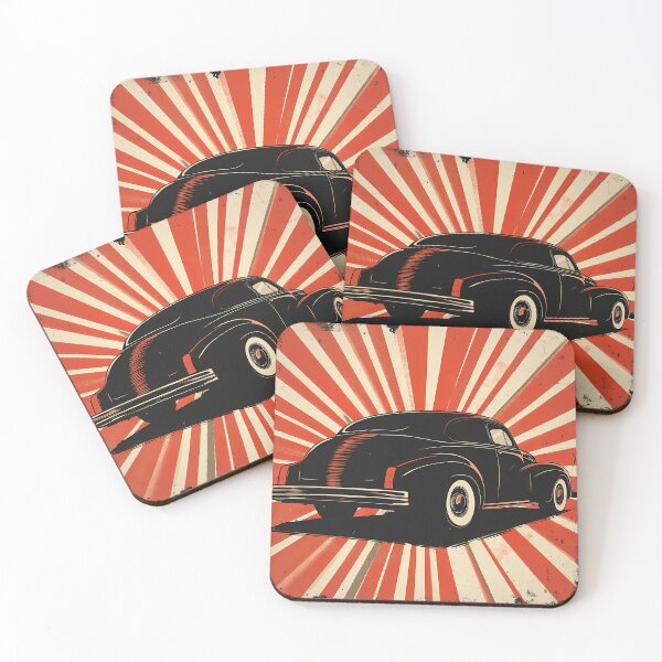 Item preview, Classical Car - Retro Vintage Style designed and sold by TuncGK.