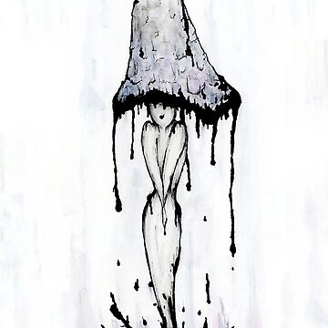 Artwork thumbnail, Inky Cap Mushroom Girl by ImagineMeraki
