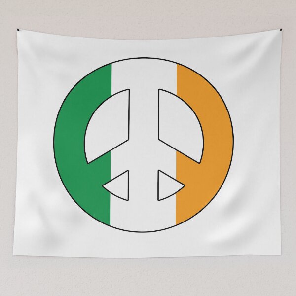 Item preview, Irish Peace Sign designed and sold by wickedcartoons.
