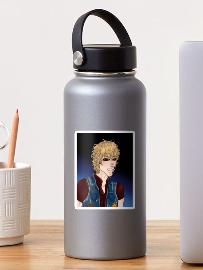 Aperçu 1 sur 3. Sticker avec l'œuvre Punk Shizuo créée et vendue par jadelynstreety.