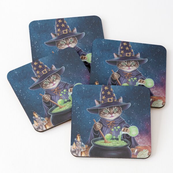 Item preview, : Witchy Cat Brew - Magical Potion Maker Design designed and sold by FieldHouseTees.