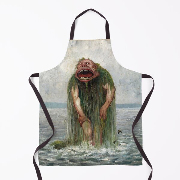 Item preview, The Sea Monster - Theodor Kittelsen designed and sold by forgottenbeauty.