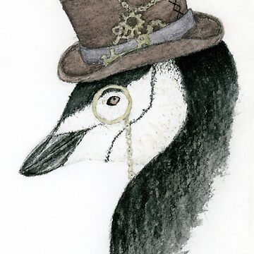Artwork thumbnail, Steampunk Penguin by ImagineMeraki