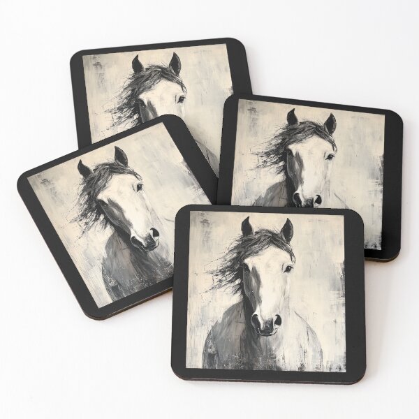 Item preview, AMBER HORSE : FROST Stables Collection  designed and sold by Zen Candy 3000 Travis Nicholas Zariwny.