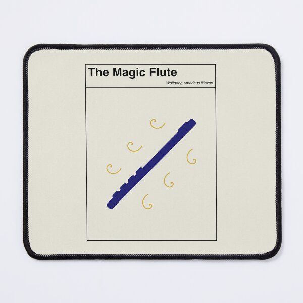 Item preview, Mozart The Magic Flute Minimalist Abstract Art Design designed and sold by kakarikihill.