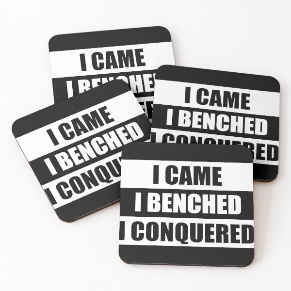 Item preview, I Came, I Benched, I Conquered designed and sold by SuperstyleTees.