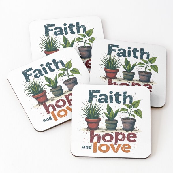 Item preview, Faith, Hope and Love, Plants designed and sold by Faithloveshop.