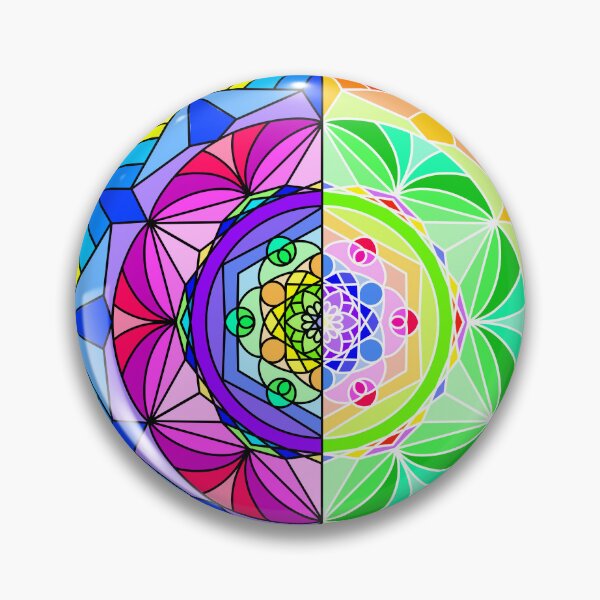 Artikelvorschau, Pastell Blumen Mandala entworfen und verkauft von SilverFantasy.