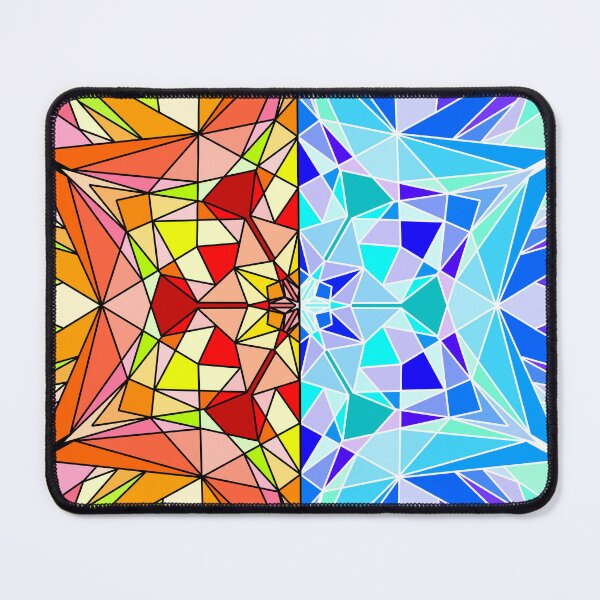 Item preview, Fiery Snowflake Mandala designed and sold by SilverFantasy.