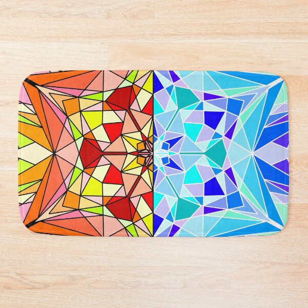 Item preview, Fiery Snowflake Mandala designed and sold by SilverFantasy.