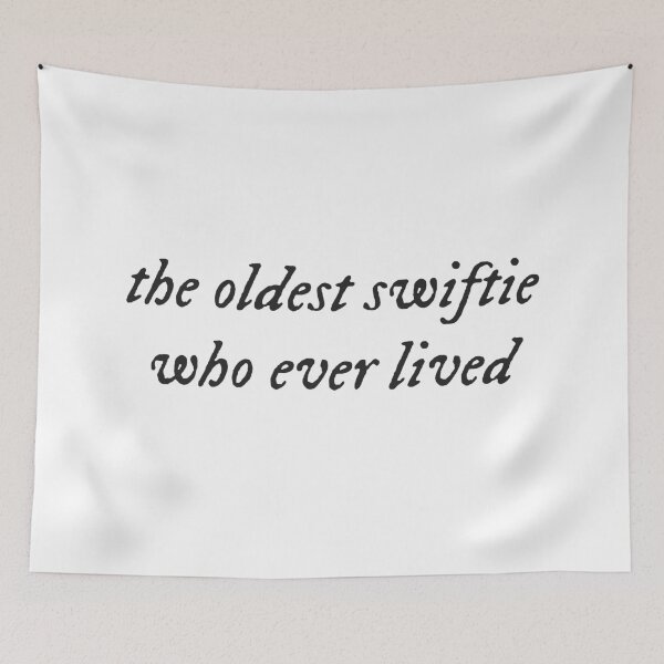 Item preview, the oldest swiftie who ever lived (folklore style) designed and sold by sarabye.