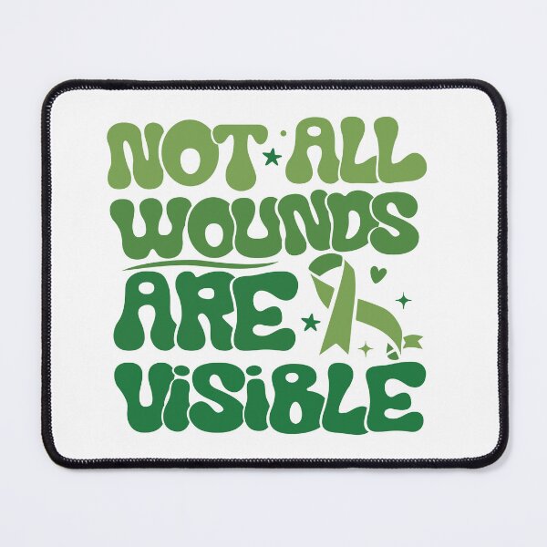 Item preview, Not All Wounds Are Visible designed and sold by 319DesignLab.