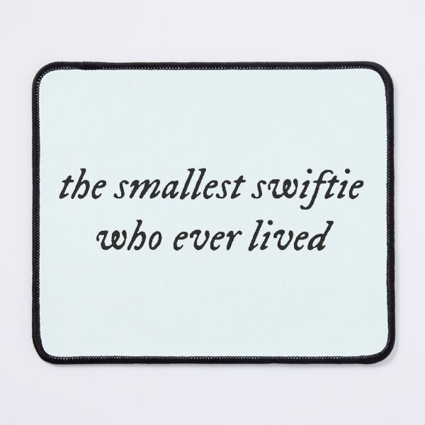 Item preview, the smallest swiftie who ever lived (folklore style) designed and sold by sarabye.